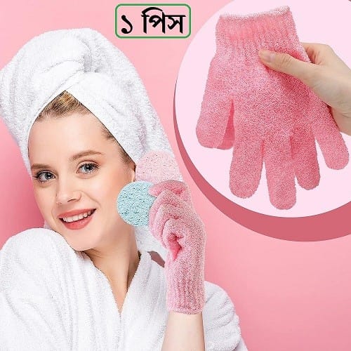 Bath Glove Cleaning Body Massage Sponge Wash Skin Moisturizing SPA Five Fingers Shower Scrub Gloves Foam