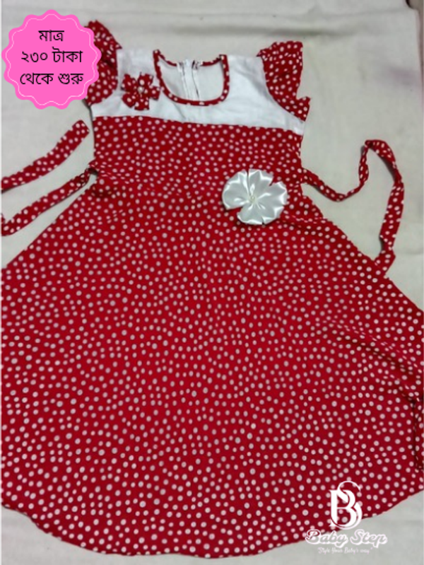 Baby girls fashionable beautiful dress for all season