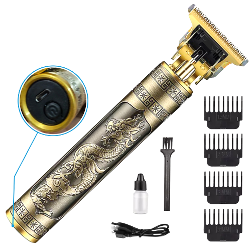 Vintage t9 trimmer, Electric Professional Hair Clipper, Hair Cutting Machine, USB Rechargeable Trimmer