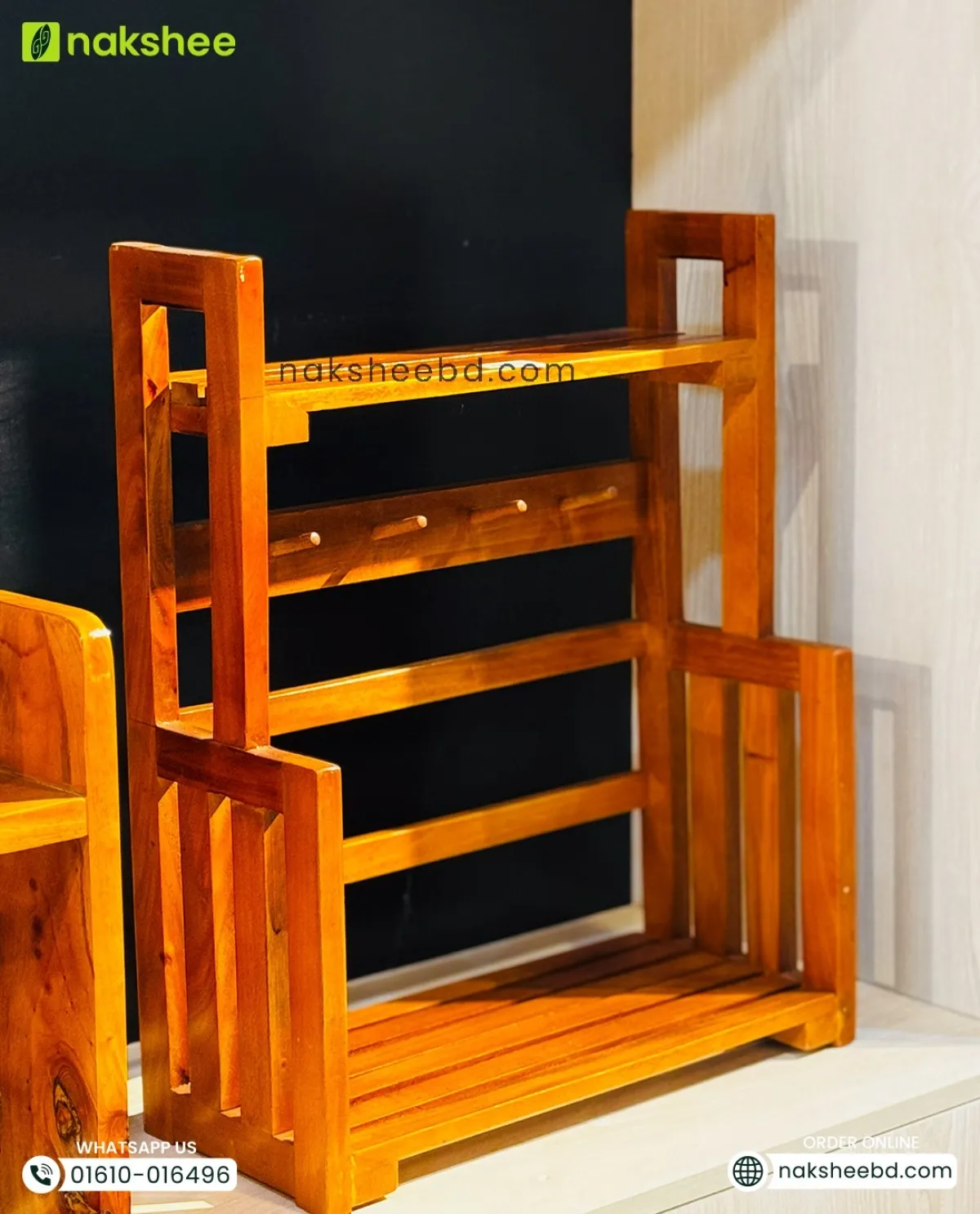 Faka Wooden self 3 Part