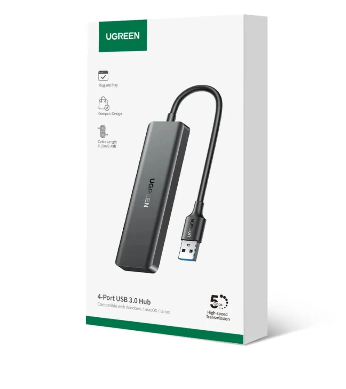 Ugreen 4 in 1 USB 3.0 Type-A Hub