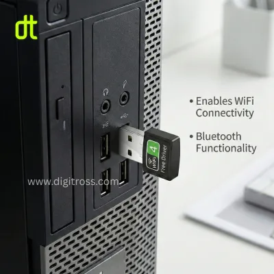 Pixlink LV-UW06D 150Mbps USB 2.0 WiFi Adapter — Fast, Compact & Plug-and-Play_img_1