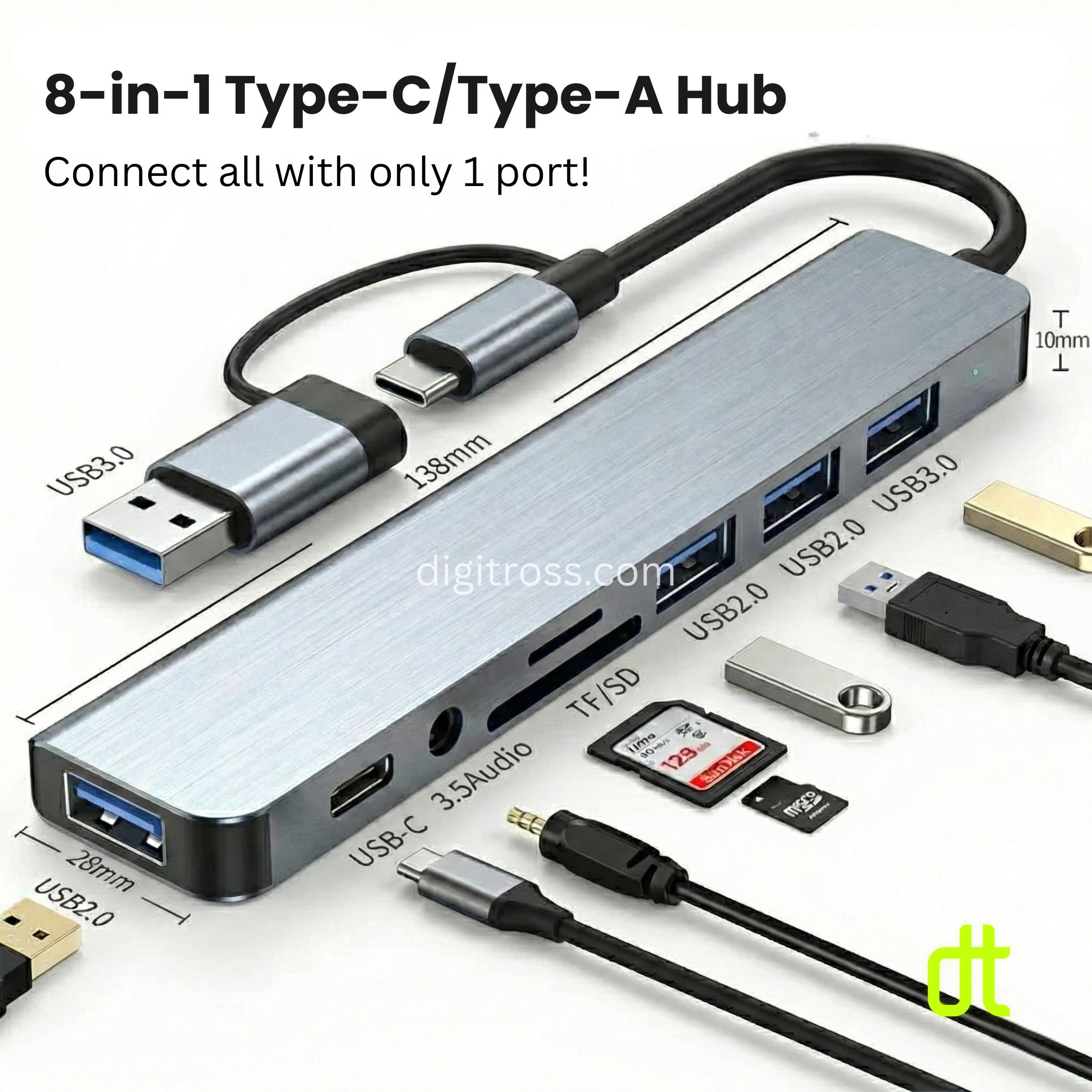 USB A/C 8 in 1 Hub_img_3