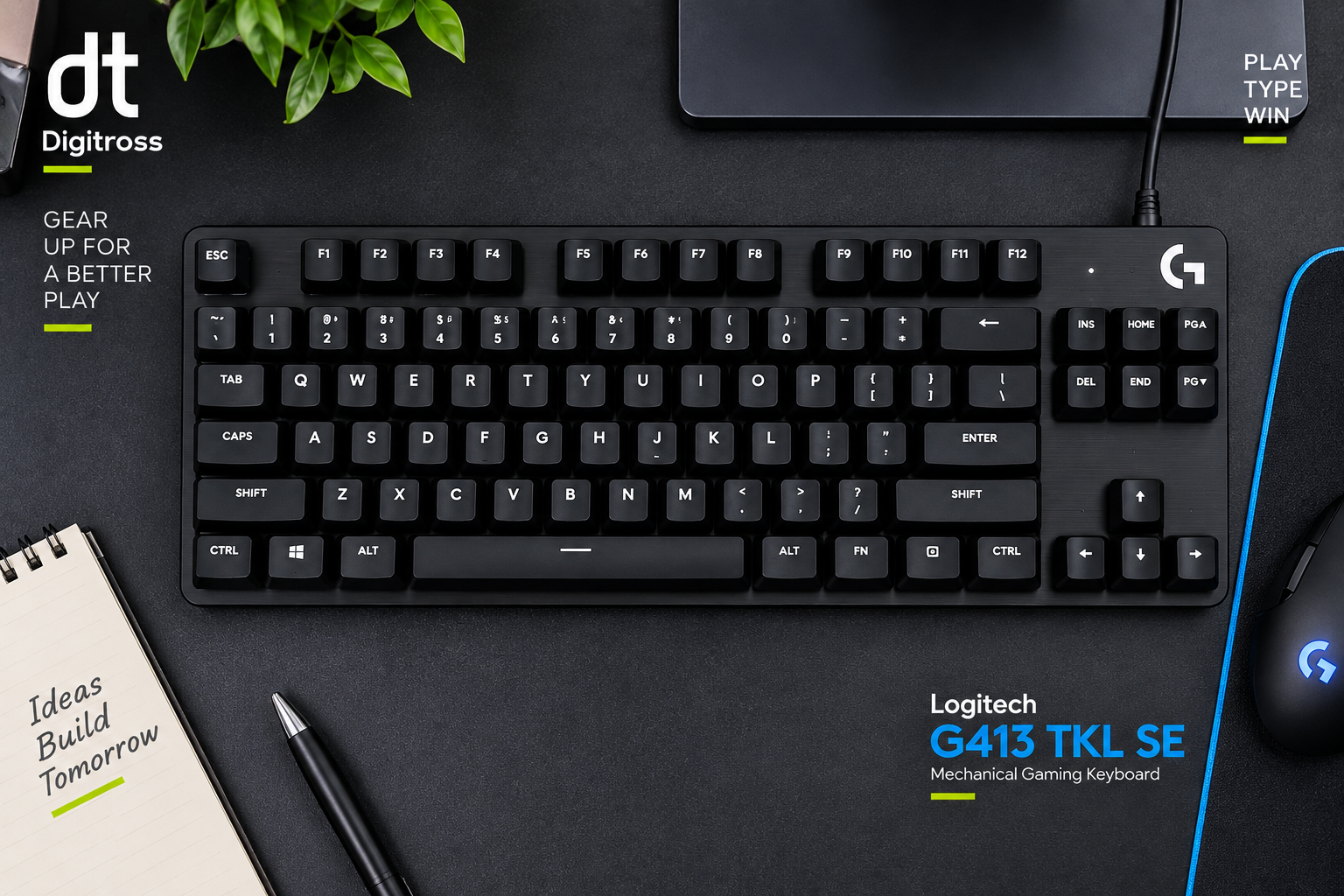 Logitech G413 TKL SE Mechanical Gaming Keyboard_img_1