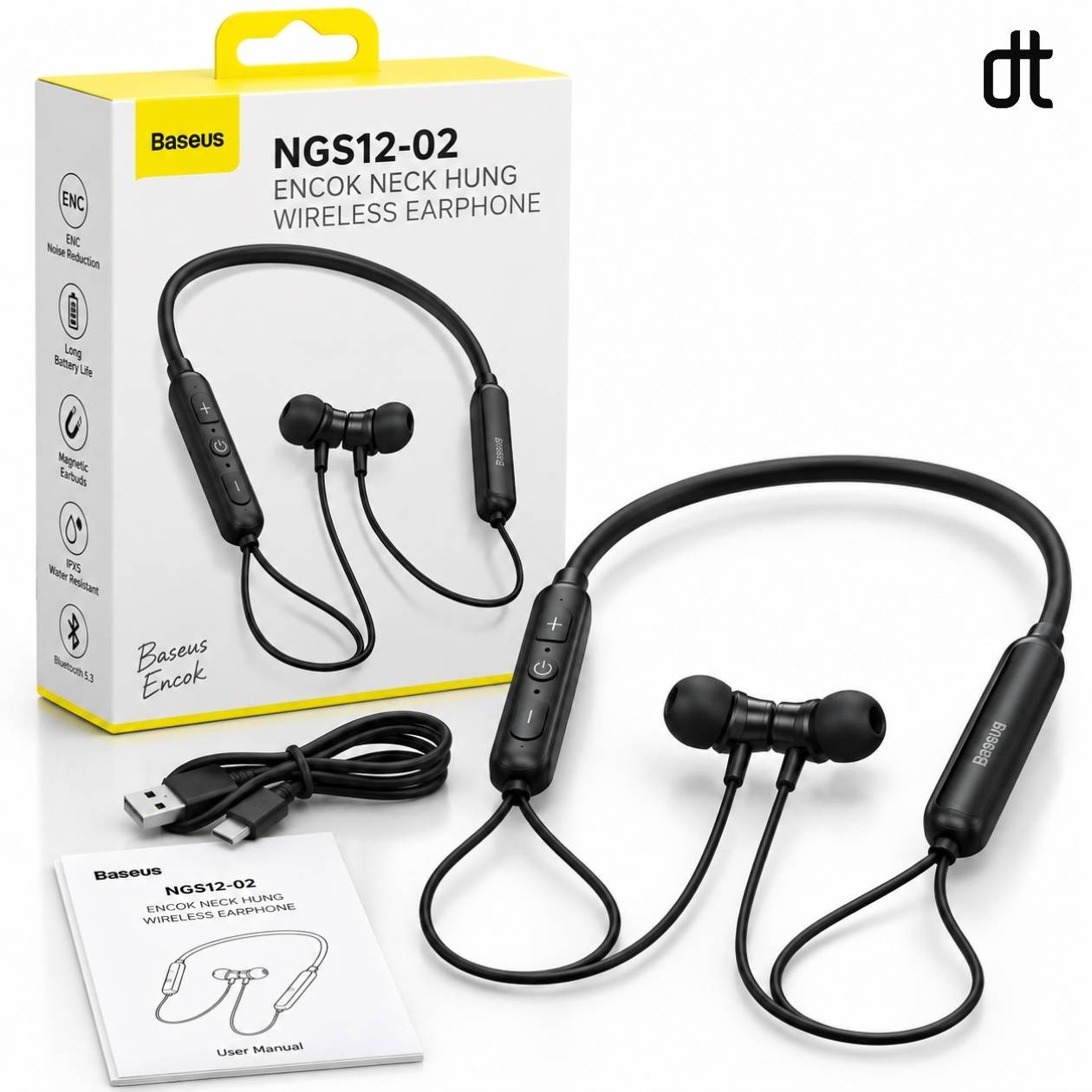 BASEUS NGS12-02 Earphone_img_2