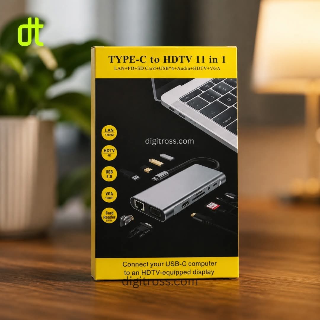 11 In 1 Type C Hub (Gigabit Edition)_img_1