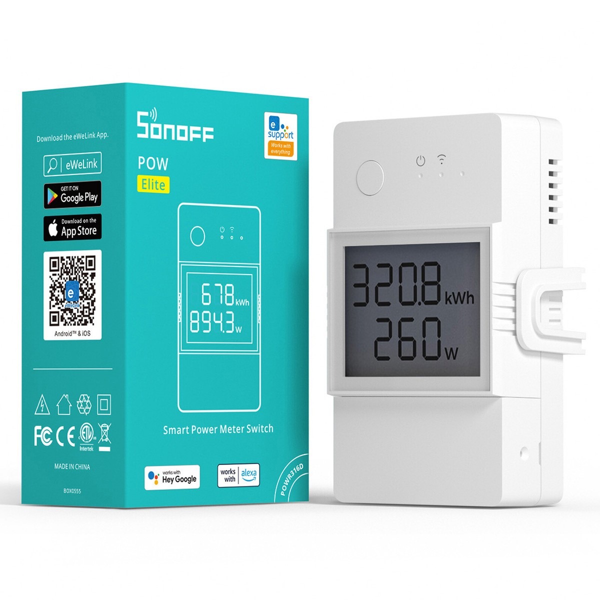 SONOFF POW Elite Smart Power Meter Switch (POWR320D)