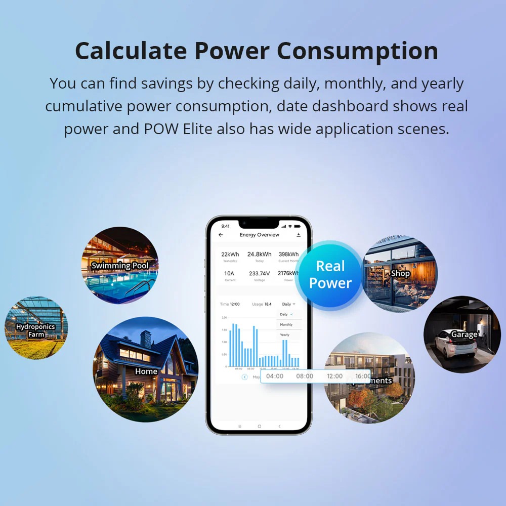 SONOFF POW Elite Smart Power Meter Switch (POWR320D)_img_4