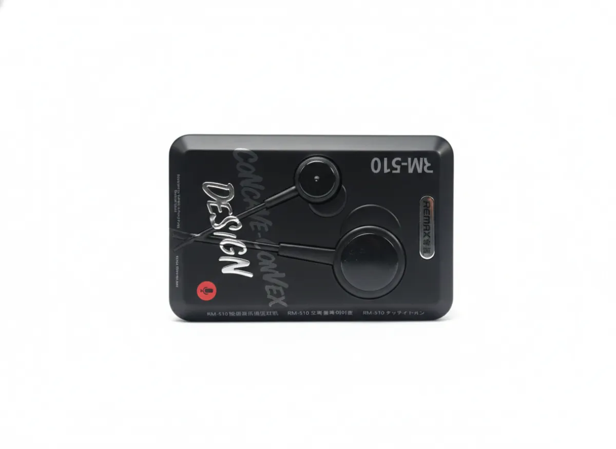 Product Name: REMAX RM-510 Concave-Convex Design Wired In-Ear Headphones with HD Microphone