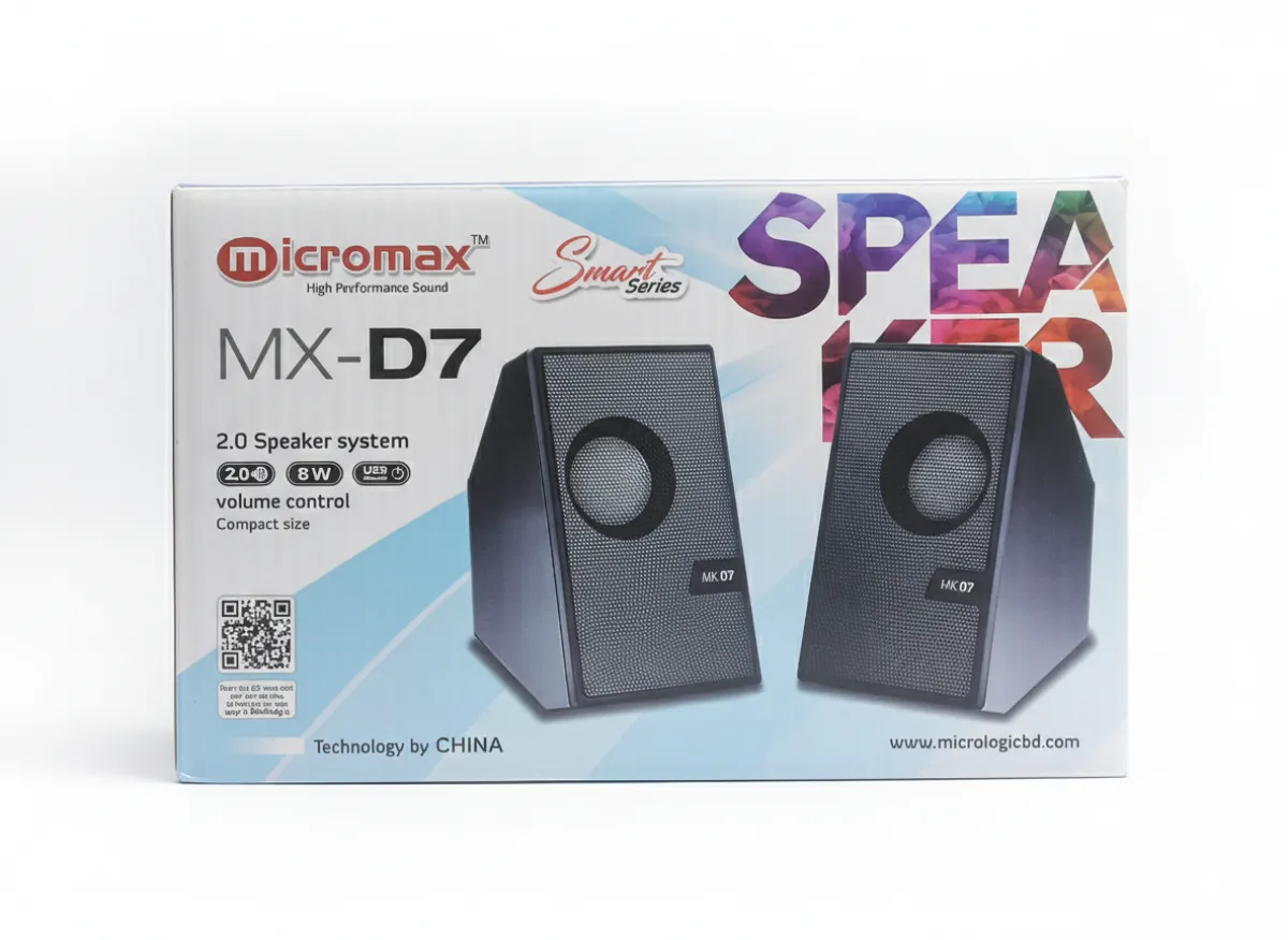 Micromax MX-D7 Smart Series 2.0 Multimedia Speaker