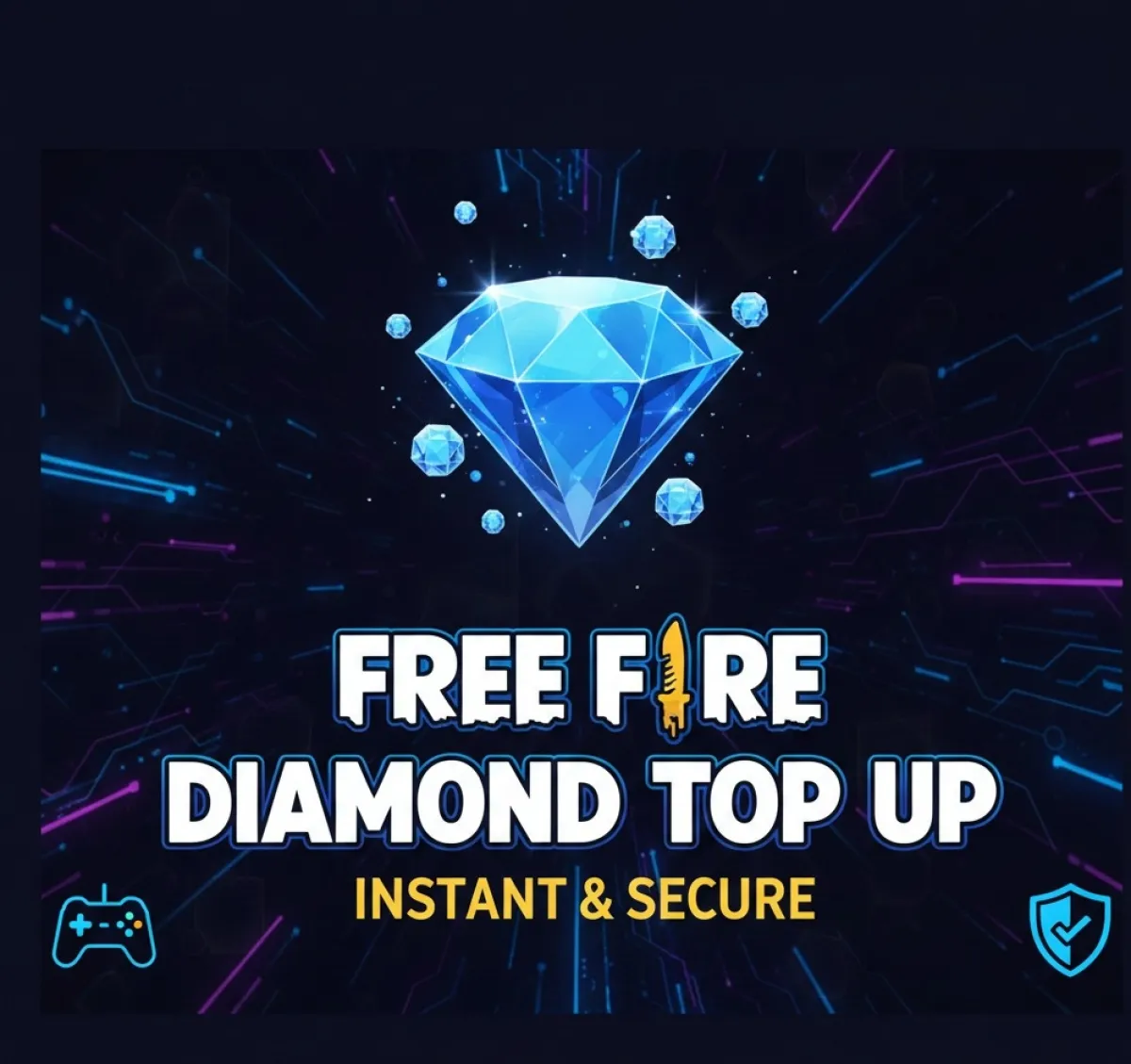 Free Fire diamond top up...💎💎💎