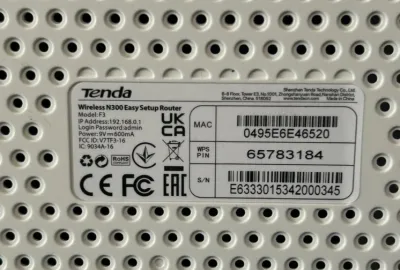 Rauter tenda f3 300mbps 3 Antennas Easy Setup Wireless Router_img_1