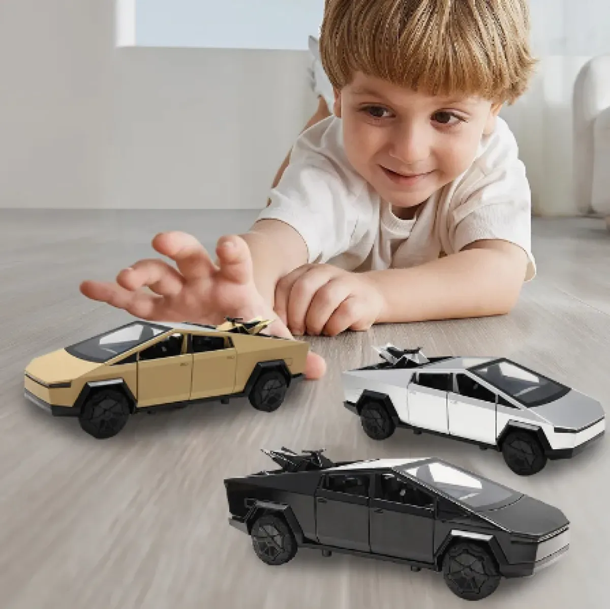 Tesla Cybertruck Diecast Metal Alloy Model Toy Car