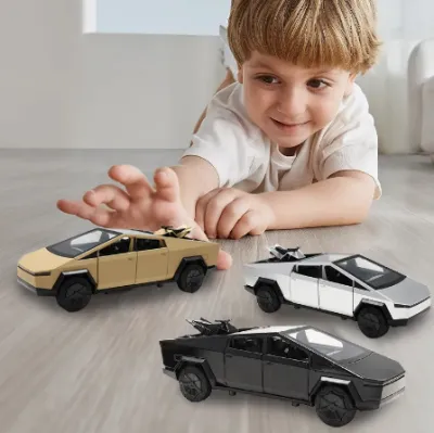 Tesla Cybertruck Diecast Metal Alloy Model Toy Car_img_0