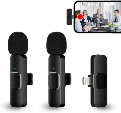 Wireless K9 Microphone Portable Audio Video Recording Mic Mobile C type_img_2
