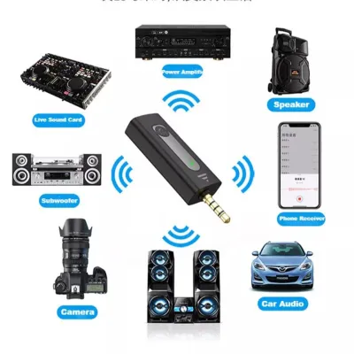 K-35 single Wireless Collar Microphone for Vlogging Interview Live Streaming YouTube Compatible with BT Speakers, DSLR Camera_img_1