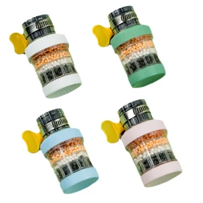 Universal Six-Layer Removable Washable Household Faucet Filter Splash-Proof Shower Water Saver Kitchen Tap Colander Strainer_img_1