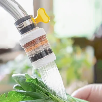 Universal Six-Layer Removable Washable Household Faucet Filter Splash-Proof Shower Water Saver Kitchen Tap Colander Strainer_img_4