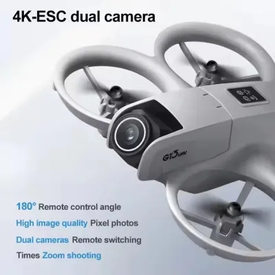 I1PRO 180° Adjustable Dual Camera Drone Headless One-key Mode Trajectory Flight G-sensor Palm Gesture Optical Flow Location_img_3