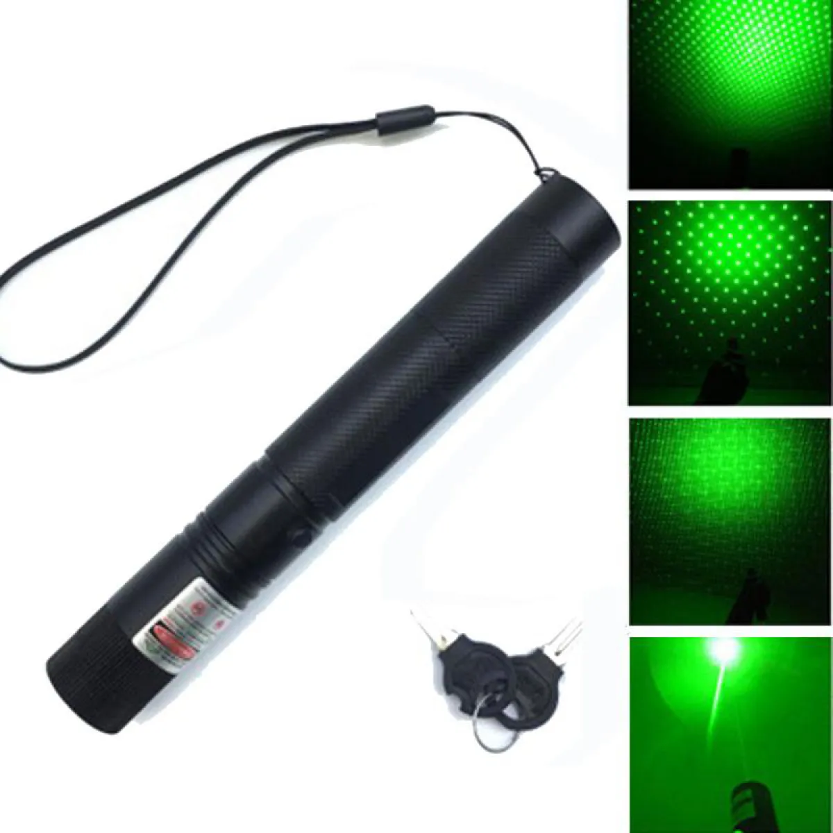 Green Laser Pointer 303 High Power Star Laser Light with 18650 Battery and Battery Charger Powerful Laser Pointers(Orginal)