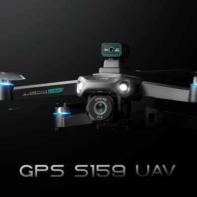S159 GPS RC Drone 5G 8K HD Aerial Photography Dual-Camera Omnidirectional Obstacle Avoidance Drone with Screen_img_5