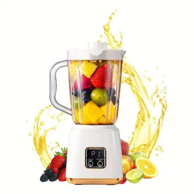 USB Rechargeable Portable Blender and Handheld Juicer Perfect for Smoothies With Digital Display, Stainless Steel Blade_img_7