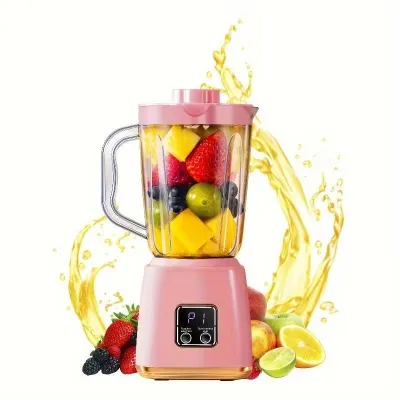 USB Rechargeable Portable Blender and Handheld Juicer Perfect for Smoothies With Digital Display, Stainless Steel Blade_img_5