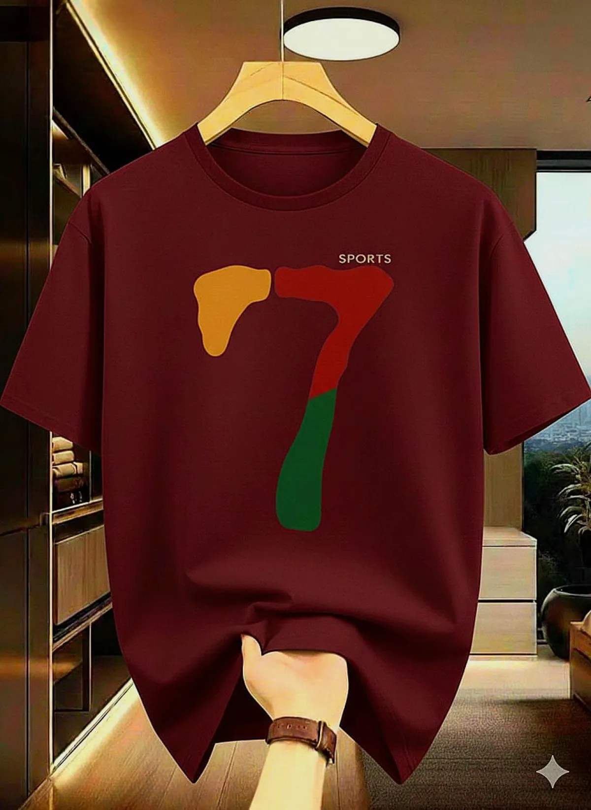 Drop Shoulder Tshirt with DTF Print