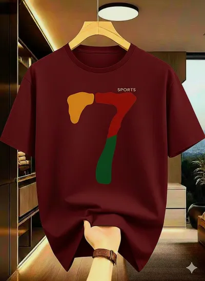Drop Shoulder Tshirt with DTF Print_img_0