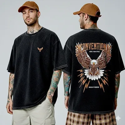Premium Acid Wash Drop Shoulder TShirt_img_0
