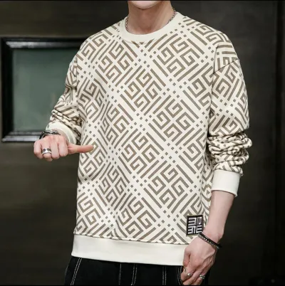 Cotton Long Sleeve Sweet Shirt_img_0