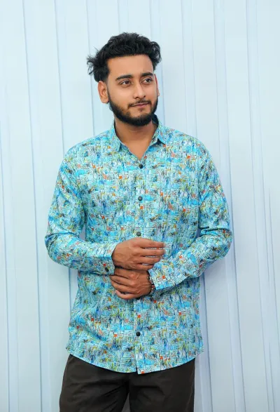 Digital Print Cotton Shirt_img_0