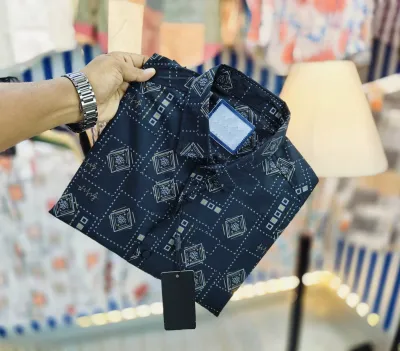 Black Pure Cotton Full sleeve Shirt_img_0