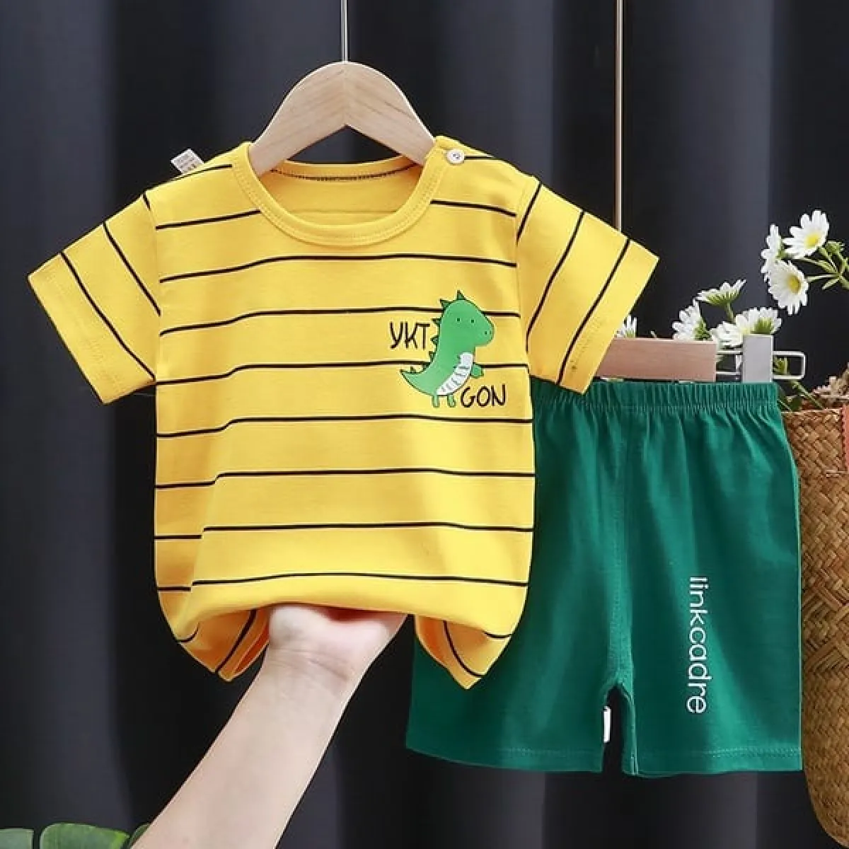 Half Sleeve T-shirt & Pant Set