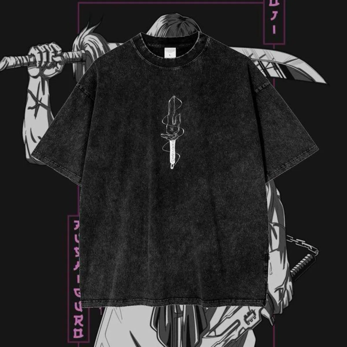 Premium Acid Wash Drop Shoulder T-Shirt