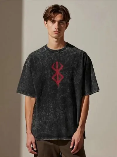 Premium Acid Wash Drop Shoulder T-Shirt_img_0