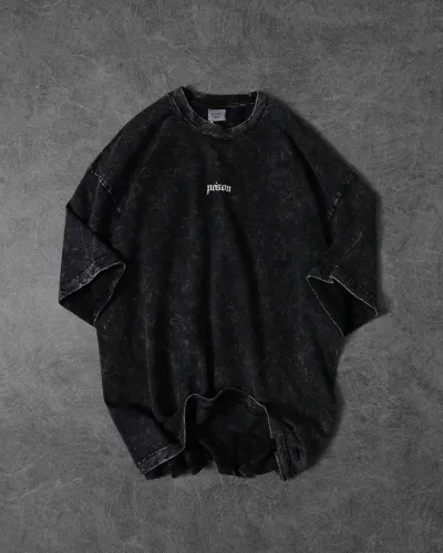 Premium Acid Wash Drop Shoulder T-Shirt_img_0