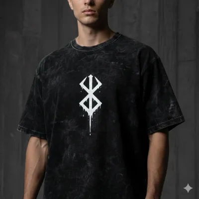 Premium Acid Wash Drop Shoulder T-Shirt_img_0