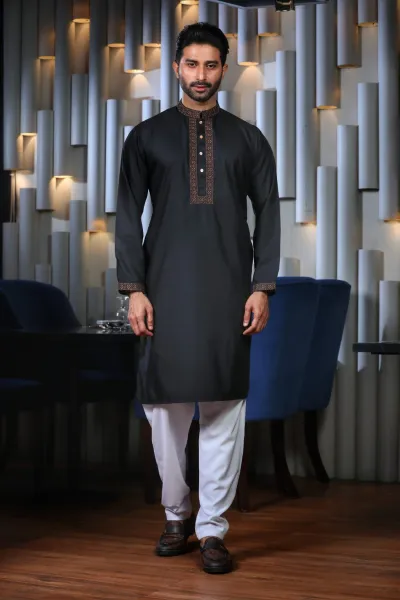 Luxury Italian Panjabi with Box_img_2