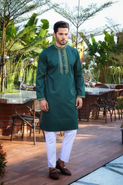 Luxury Italian Panjabi with Box_img_1
