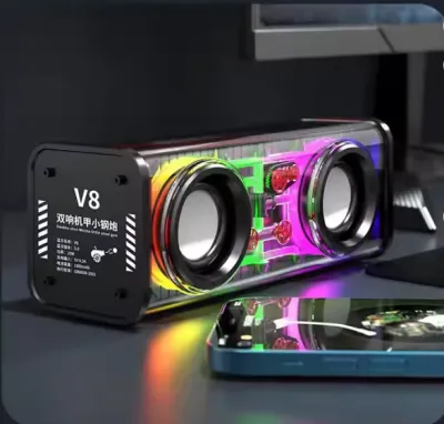 V8 RGB Transparent Bluetooth Speaker_img_0