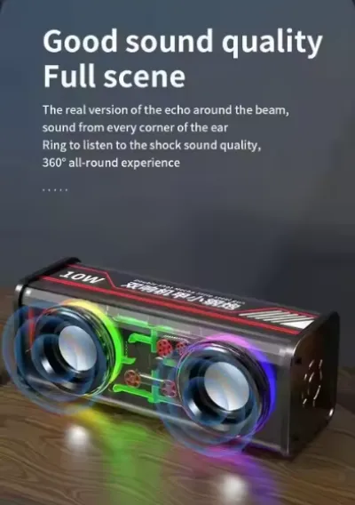 V8 RGB Transparent Bluetooth Speaker_img_2