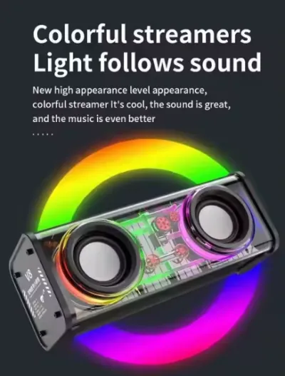 V8 RGB Transparent Bluetooth Speaker_img_3
