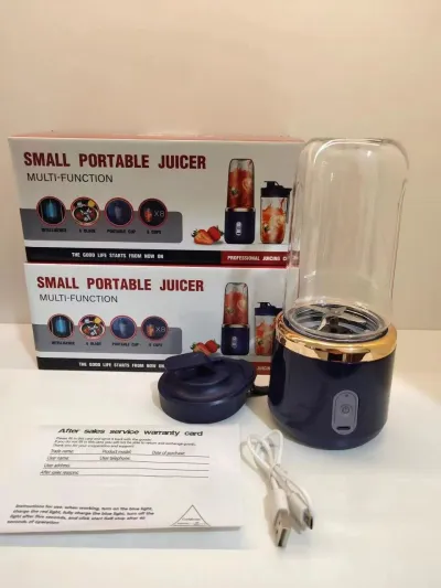 Portable Electric Blender Mini Fruit Juice Mixer_img_2