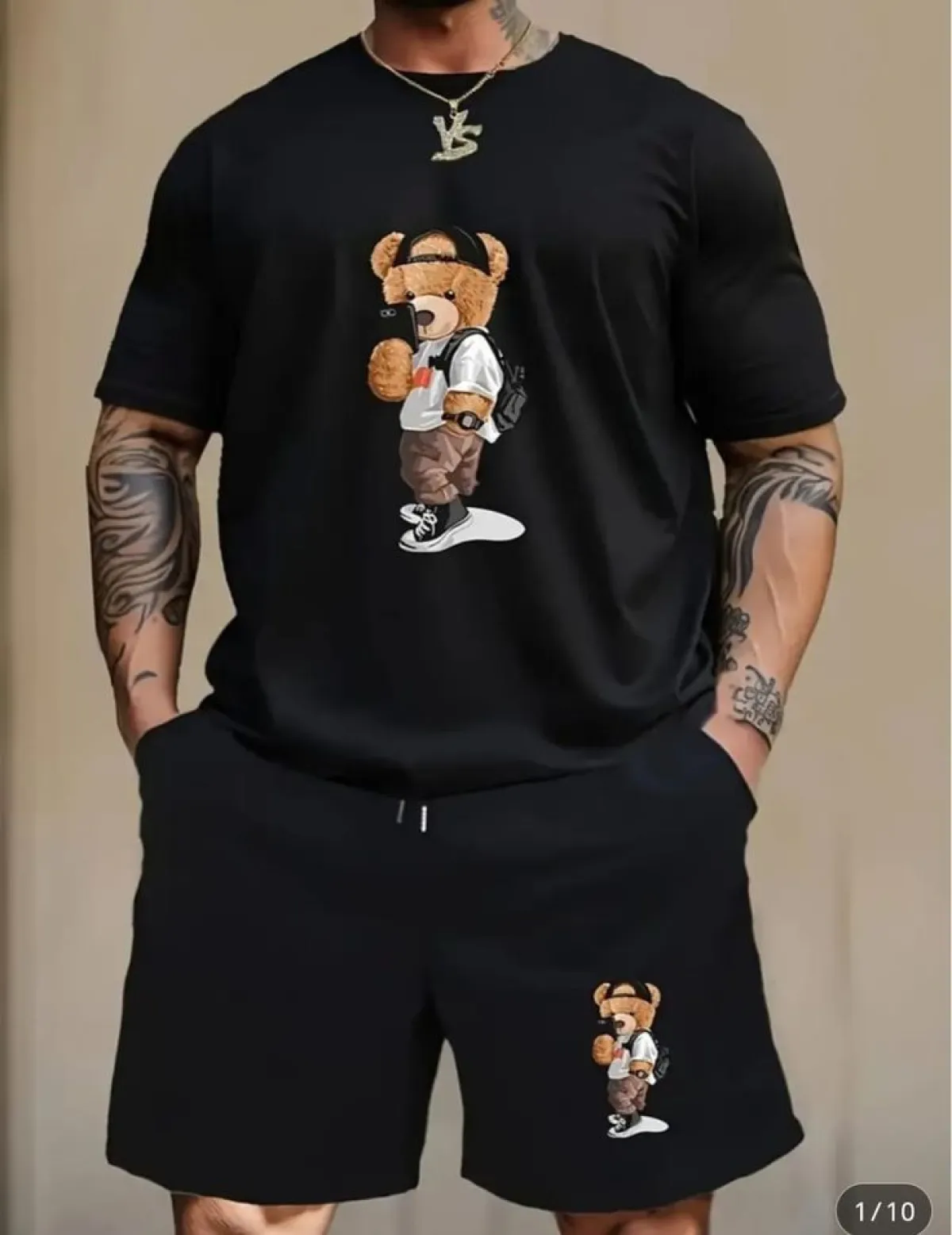 Premium Drop Shoulder T-Shirt & Pant Combo