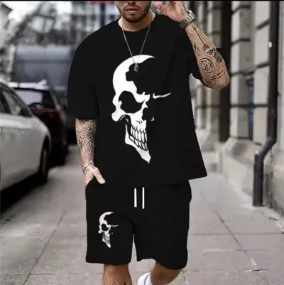 Premium Drop Shoulder T-Shirt & Pant Combo_img_0
