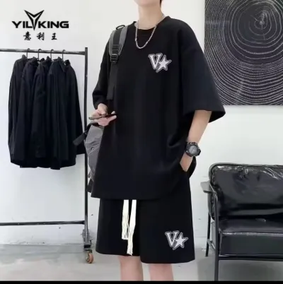 Premium Drop Shoulder T-Shirt & Pant Combo_img_0