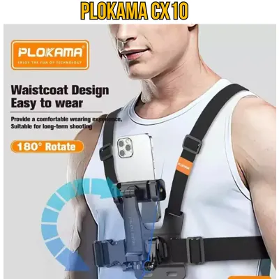 Plokama CX10 Chest Strap Phone Mount Holder_img_0