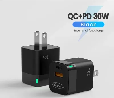 MOXX MC30 Power PD 30W Adapter Type-C & USB+A Port_img_0