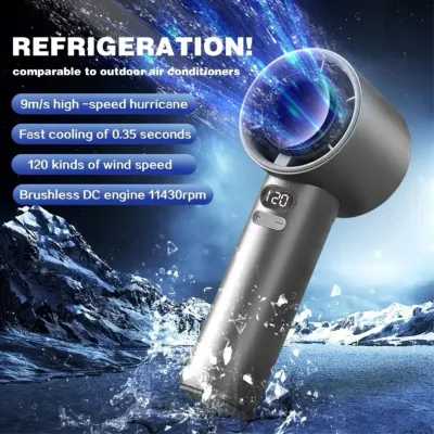 M11 Handheld Fan Portable Bladeless Mini Fan rechargeable_img_0